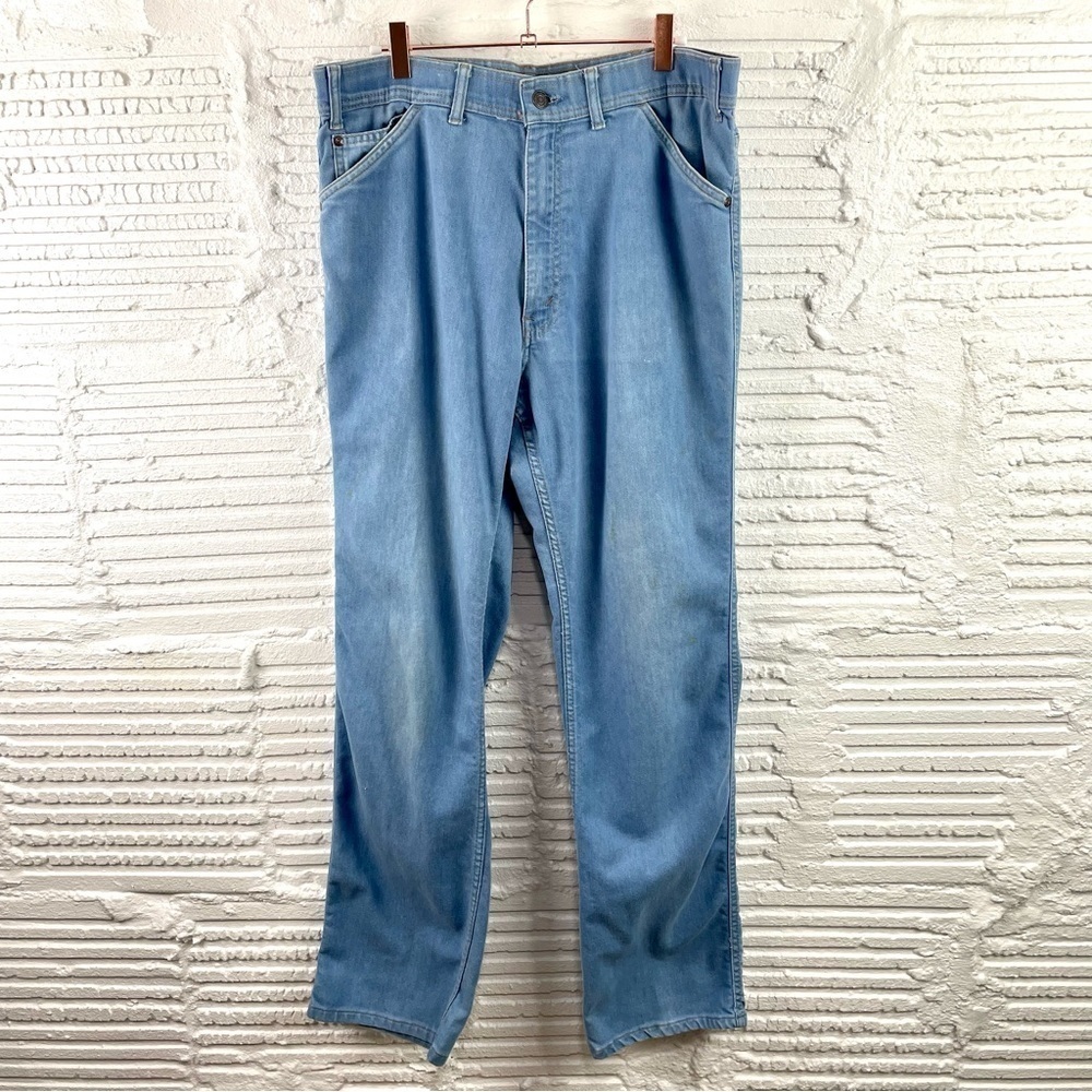 Levi's‎ Vintage Orange Tab With A Skosh More Room Stretch Jean Size 35 X 32